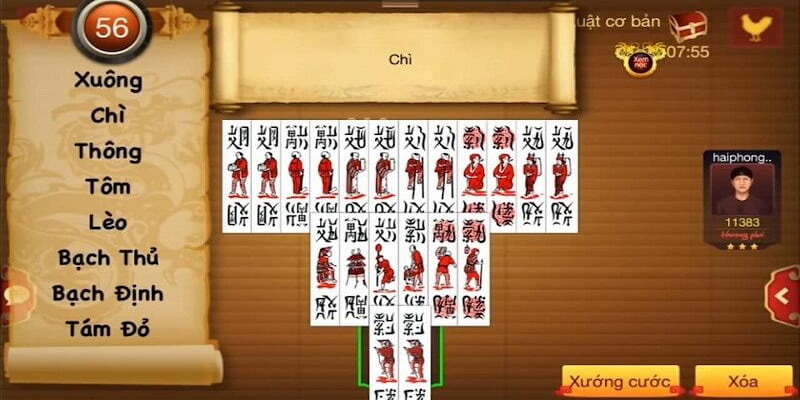 Hướng dẫn cách chơi bài chắn cho người mớ